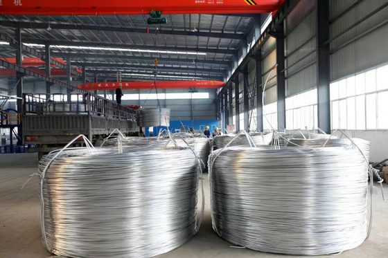 8.0mm 9.5mm12mm Αλουμινίου Wire Rod Για λύσεις καλωδίων και συρμάτων