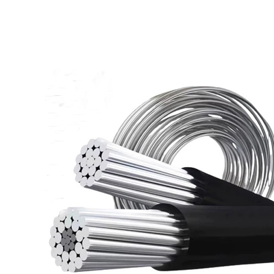 Ευέλικτο καλώδιο ABC 2x16 mm2 2 πυρήνες αλουμινίου χαμηλής τάσης XLPE PVC PE
