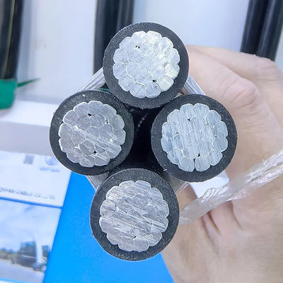 ABC AL/PVC 0,6/1KV Ενιαίο πυρήνα 95mm 120mm 150mm 185mm 240mm 300mm 400mm Xlpe Απομονωμένο καλώδιο ρεύματος
