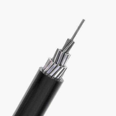 Καλώδιο ηλεκτρικής ενέργειας με μανδύα PVC 1KV εναέριο XLPE μονωμένο αλουμινίου μονόκλωνο για καλώδιο εναέριας γραμμής χαμηλής τάσης JKLGYJ