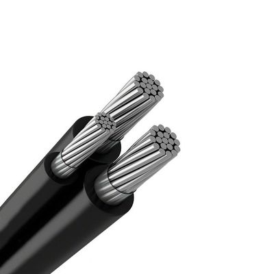Αλουμινίου αγωγός LV Power Abc καλώδιο XLPE PE LDPE PVC μονωμένο υπερυψωμένο διπλό τριπλό τετραπλό καλώδιο παροχής υπηρεσιών