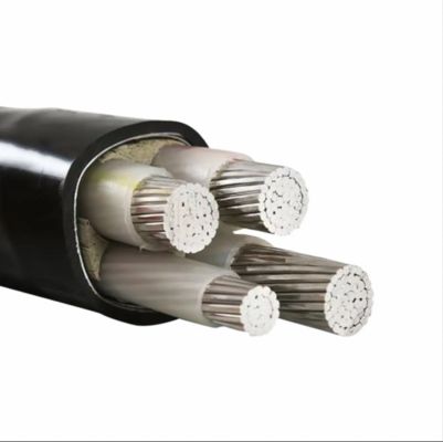 Καλώδιο ισχύος χαμηλής τάσης με μόνωση PVC και περίβλημα PVC, 4 πυρήνων, αγωγός από κράμα αλουμινίου/αλουμινίου, καλώδιο χαμηλής τάσης