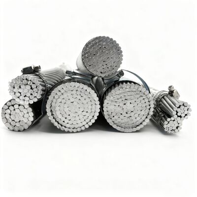 Φαρμακευτική τιμή ACAR γυμνός αγωγός αλουμινίου αγωγός κράμα ενισχυμένο για την αερομεταφορική γραμμή 18/19 1200 MCM 750MCM ASTM