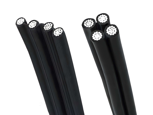 JKLYJ-1KV 4-core Stranded Overhead Isolated Cable 4*10/16/25 mm2 πυρήνας αλουμινίου για εξωτερική διανομή ισχύος χαμηλής τάσης