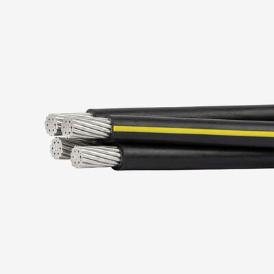 4X50mm2 4X95mm2 Αλουμινίου καλώδιο αγωγού XLPE/PVC/PE μονωμένο καλώδιο ABC AAC AAAC 0.6/1kv Standard Aerial Bundled Conductor