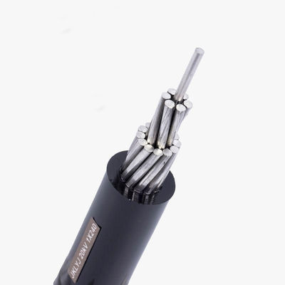 Καλώδιο ηλεκτρικής ενέργειας με μανδύα PVC 1KV εναέριο XLPE μονωμένο αλουμινίου μονόκλωνο για καλώδιο εναέριας γραμμής χαμηλής τάσης JKLGYJ
