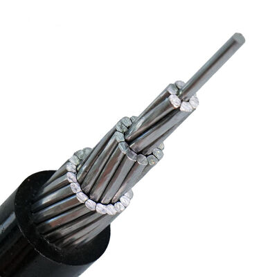 Αλουμινίου Twist Service Drop Electric Pvc/Xlpe Isolated Overhead Cables Προδιαγραφή Καλώδιο χαμηλού αλουμινίου