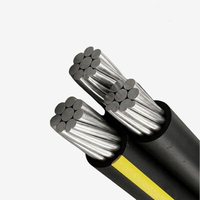 4X50mm2 4X95mm2 Αλουμινίου καλώδιο αγωγού XLPE/PVC/PE μονωμένο καλώδιο ABC AAC AAAC 0.6/1kv Standard Aerial Bundled Conductor